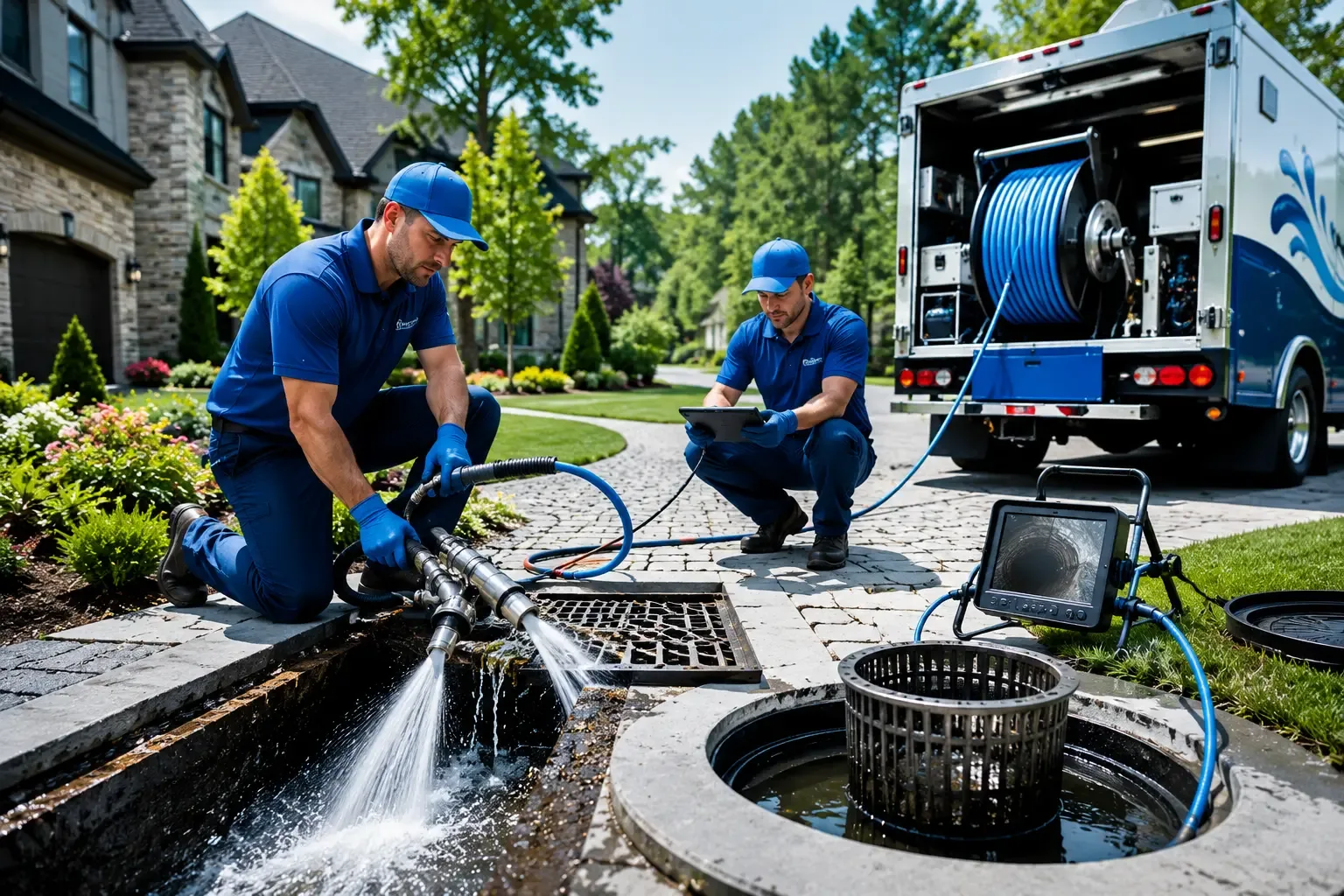 Local outdoor drain cleaning professionals in Foxboro, MA